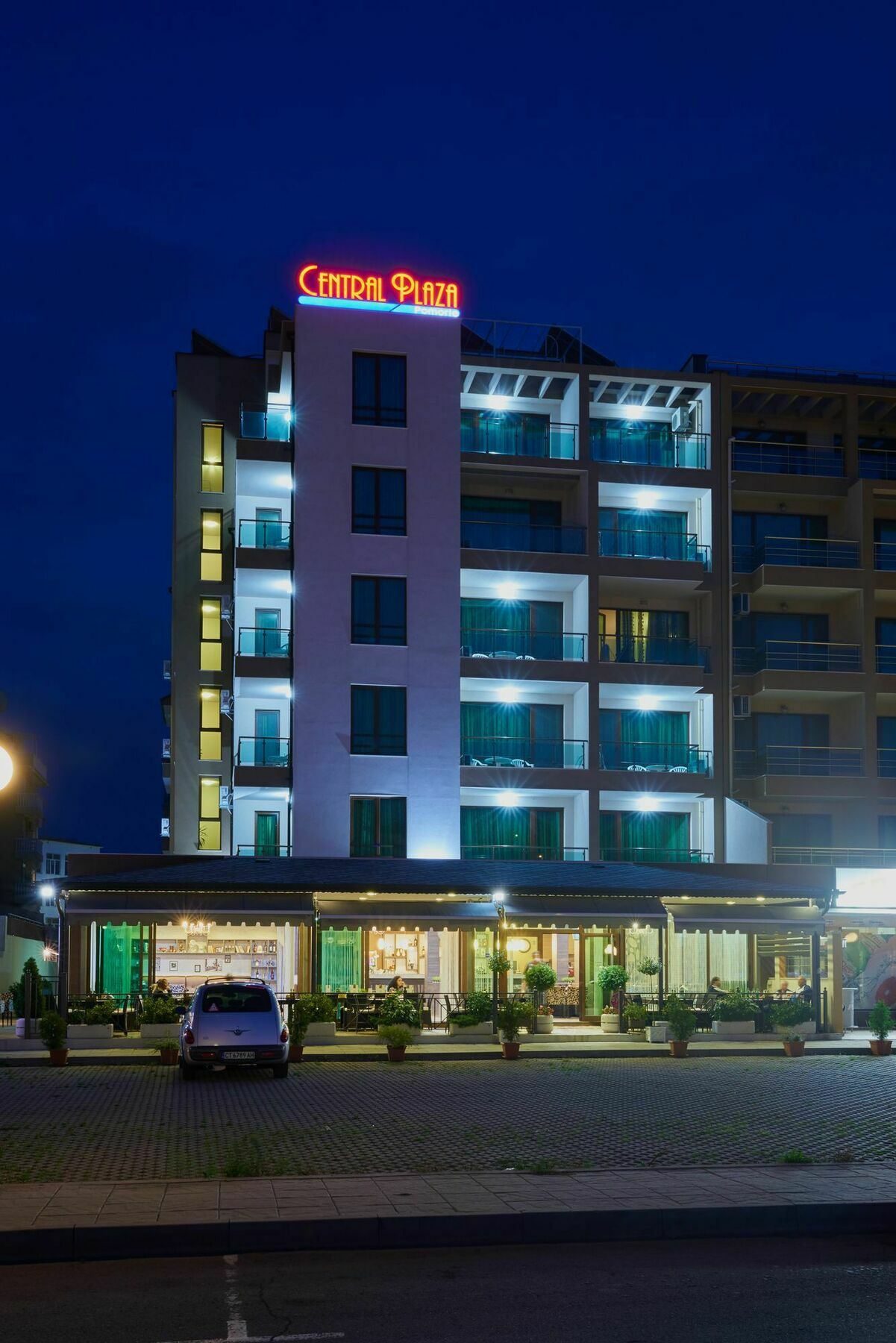 Central Plaza Pomorie Exteriör bild